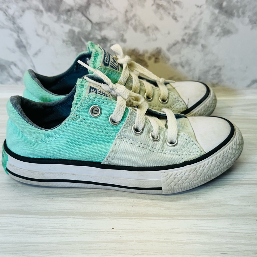 Converse Chuck Taylor All Star Mint Green Slip On Shoes. 656095F Size 11 Kids